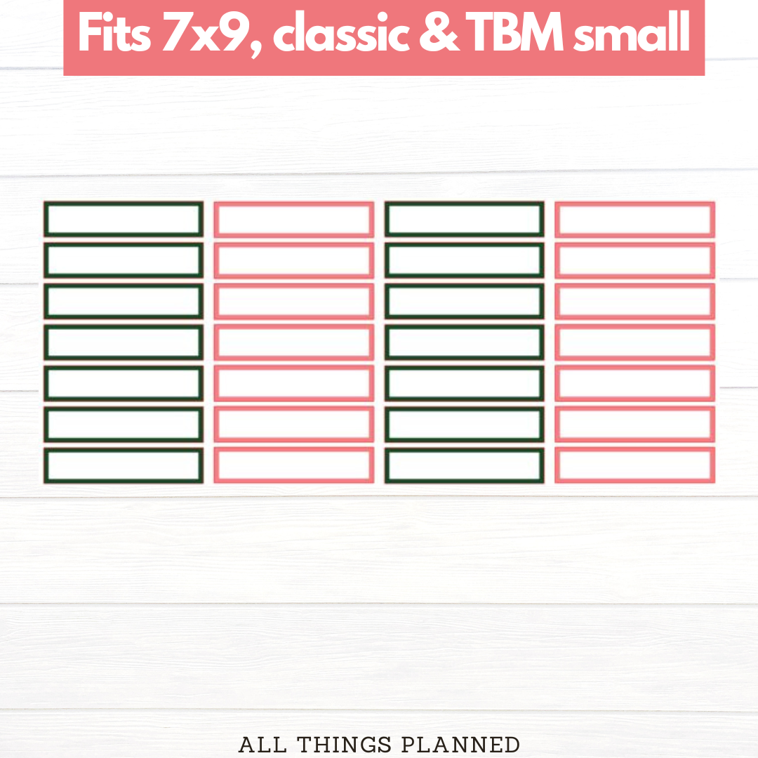 7x9 | Classic | TBM SMALL | Dec (Christmas Presents) Event Boxes