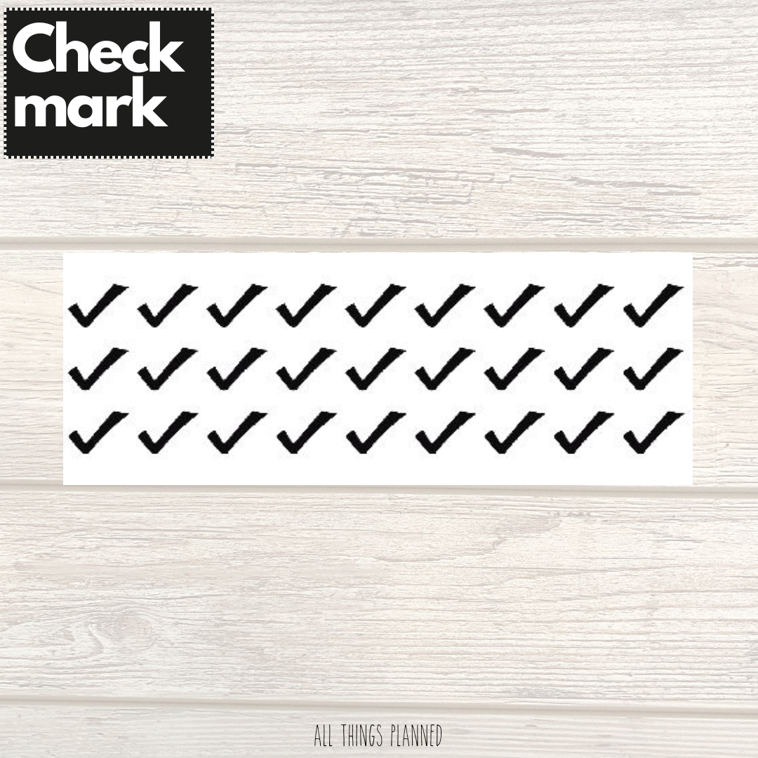 Checkmark Stickers