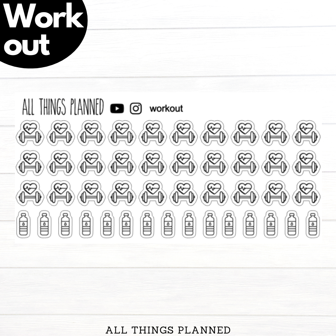 Workout Stickers
