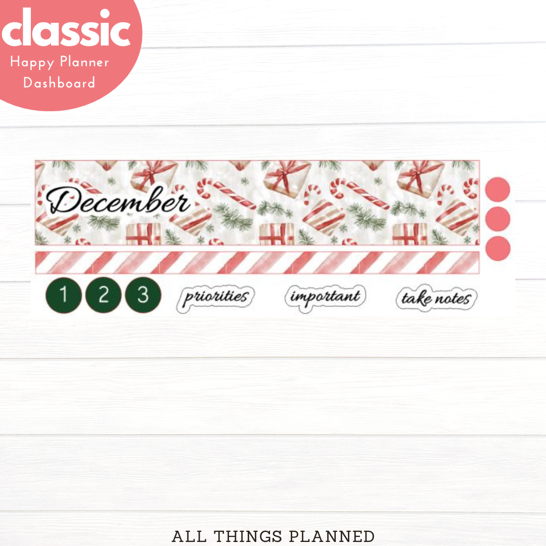 Classic Dec (Christmas Presents) Dashboard