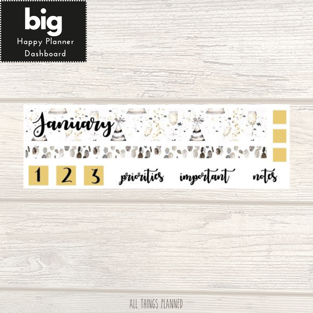 Big HP Jan. (New Year) Dashboard