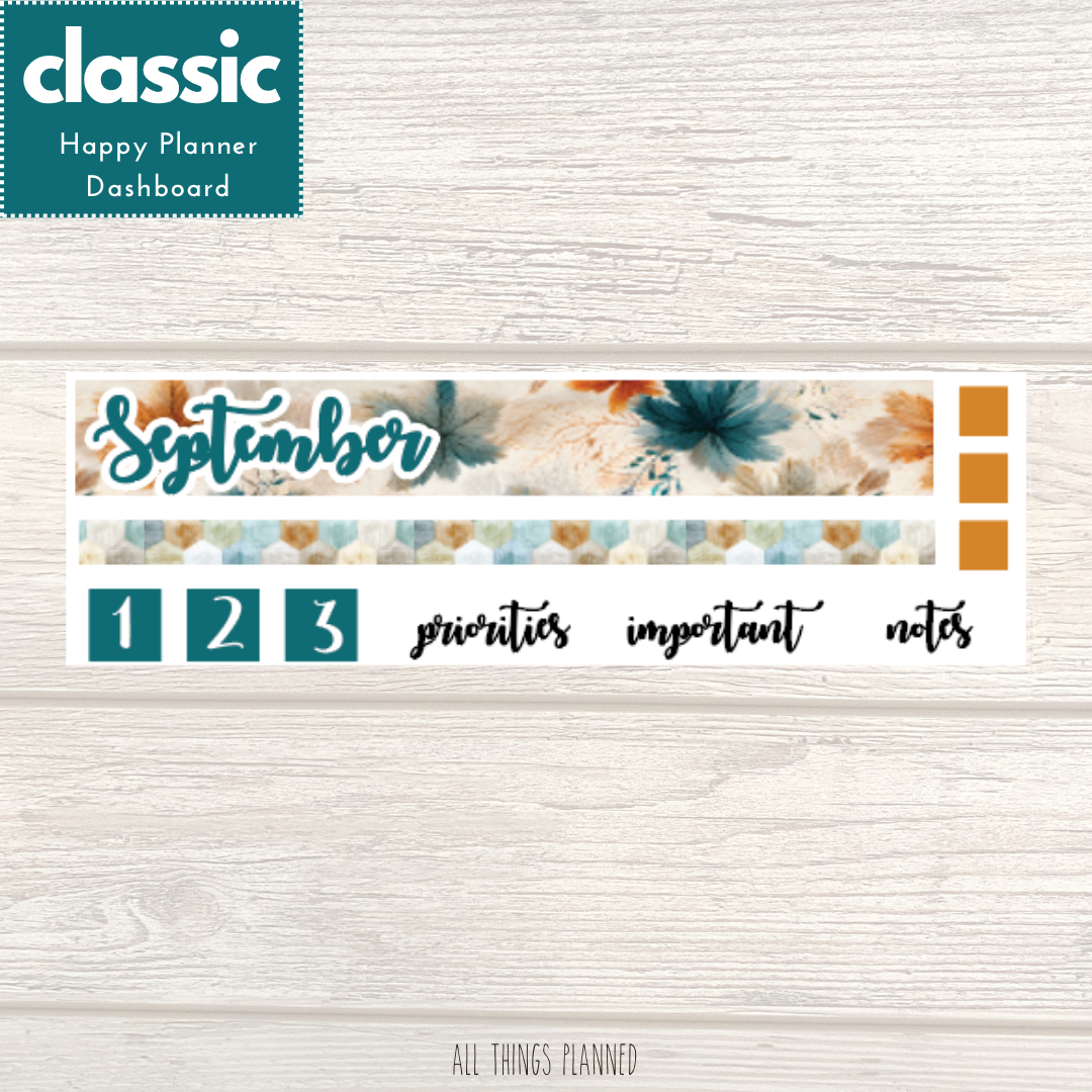 Classic Sept. (Dreamy Fall) Dashboard