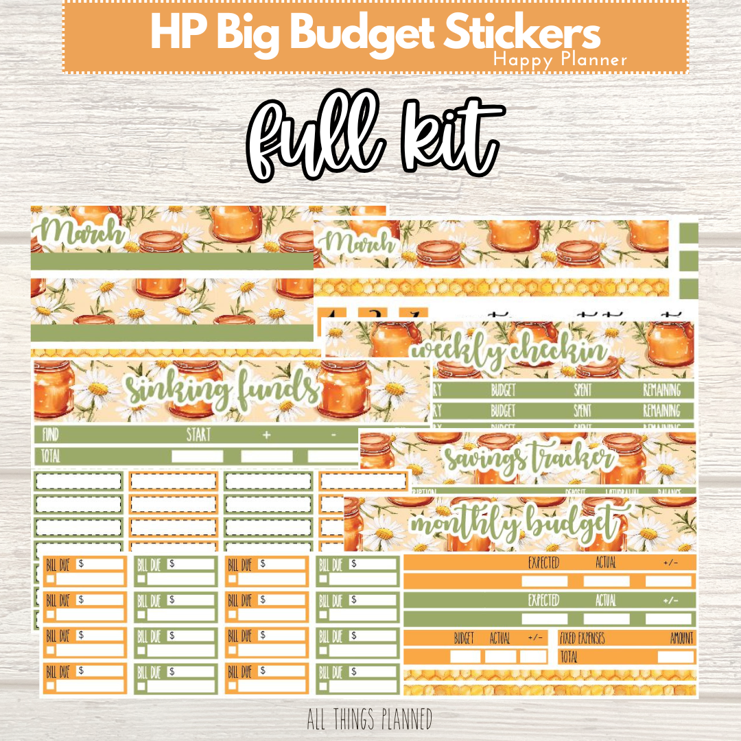 HP Big Mar. (Honey Jar) FULL Budget Kit BUNDLE