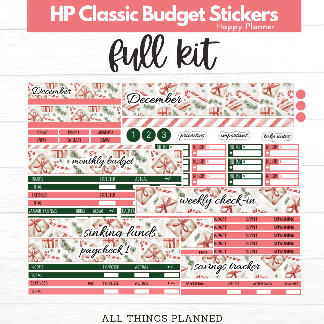 Classic Dec (Christmas Presents) Budget Kit BUNDLE