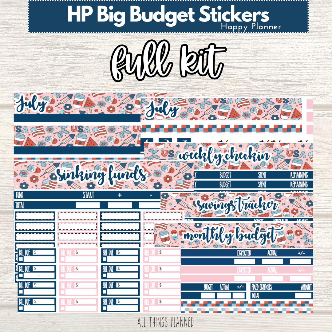 HP Big July (Happy 4th) FULL Budget Kit BUNDLE