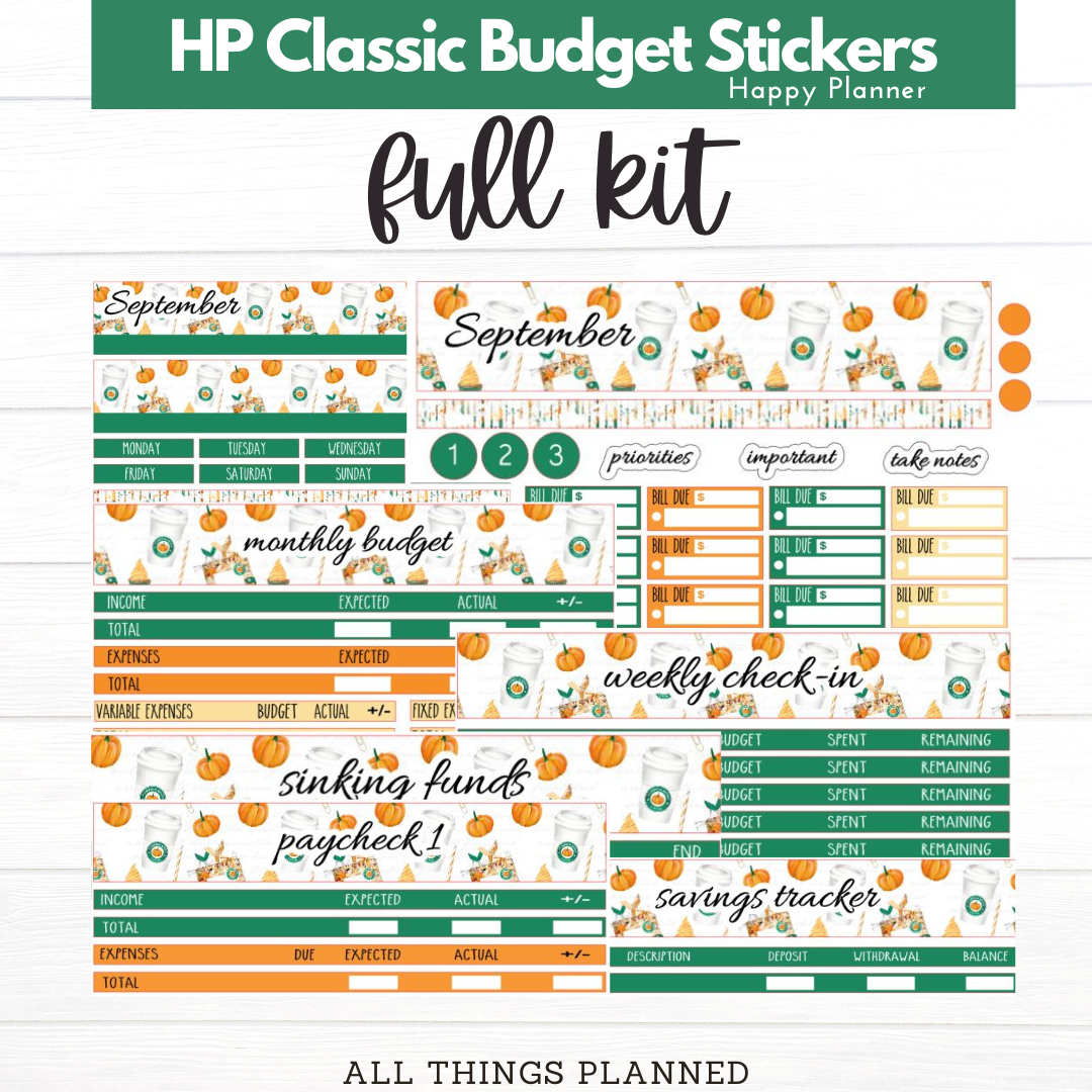 Classic Sept (Starbies) Budget Kit BUNDLE