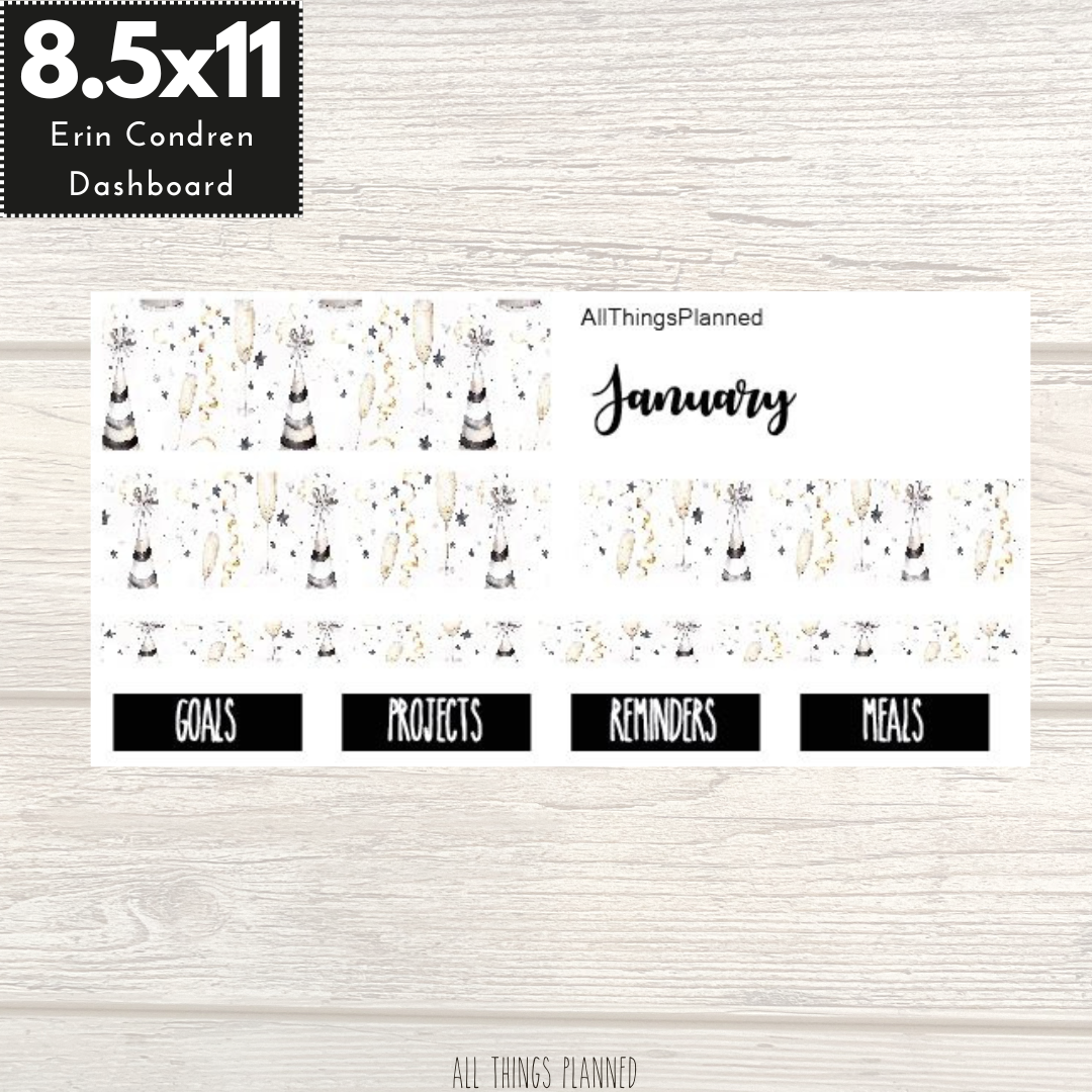 8.5x11 Jan. (New Year) 2026 NEW Dashboard