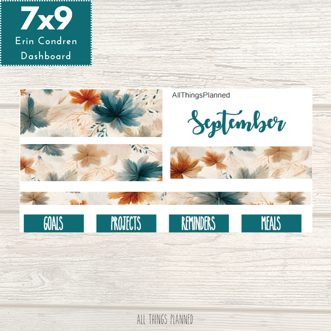 7x9 Sept. (Dreamy Fall) 2026 NEW Dashboard