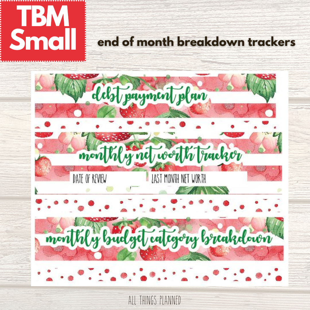Small April (Strawberry Garden) Budget Reconcile