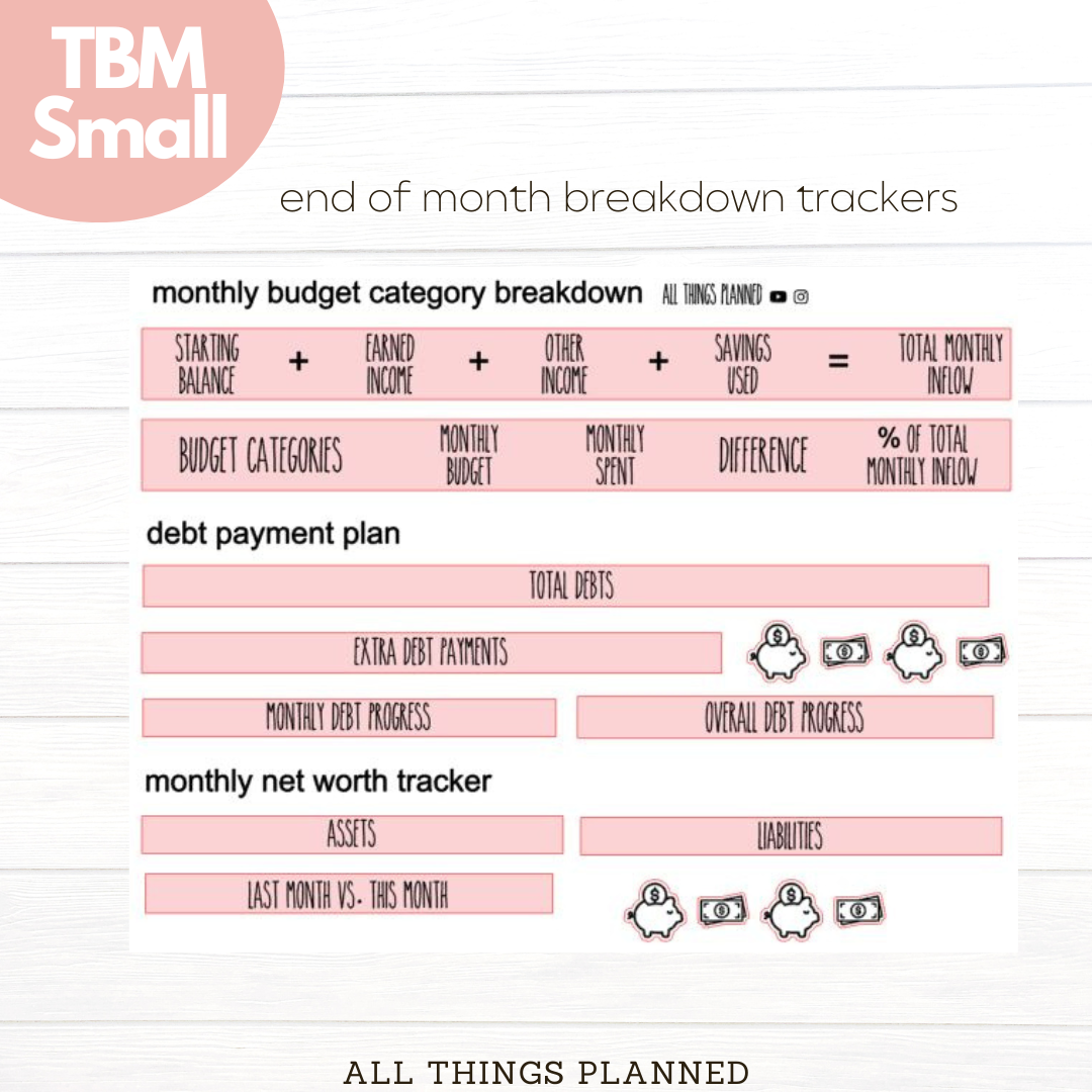 Small Oct (Pink Caffeine) Budget Reconcile