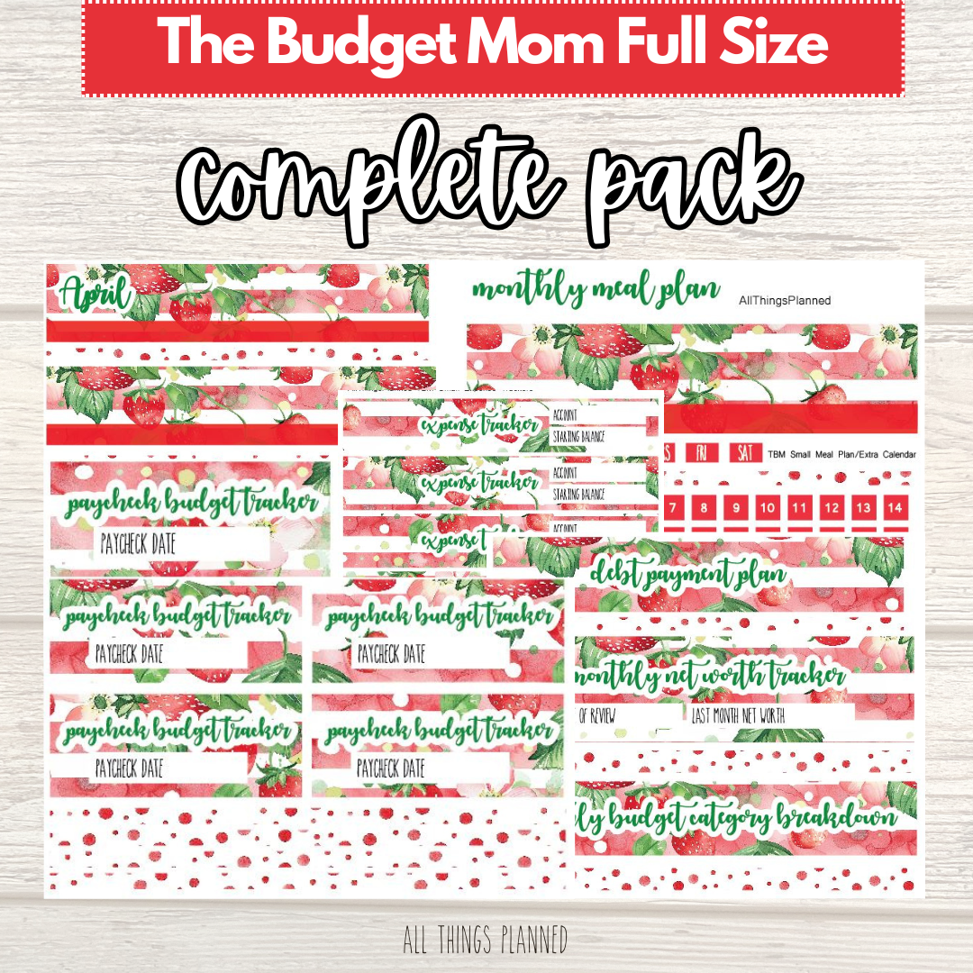 Full April (Strawberry Garden) COMPLETE Pack