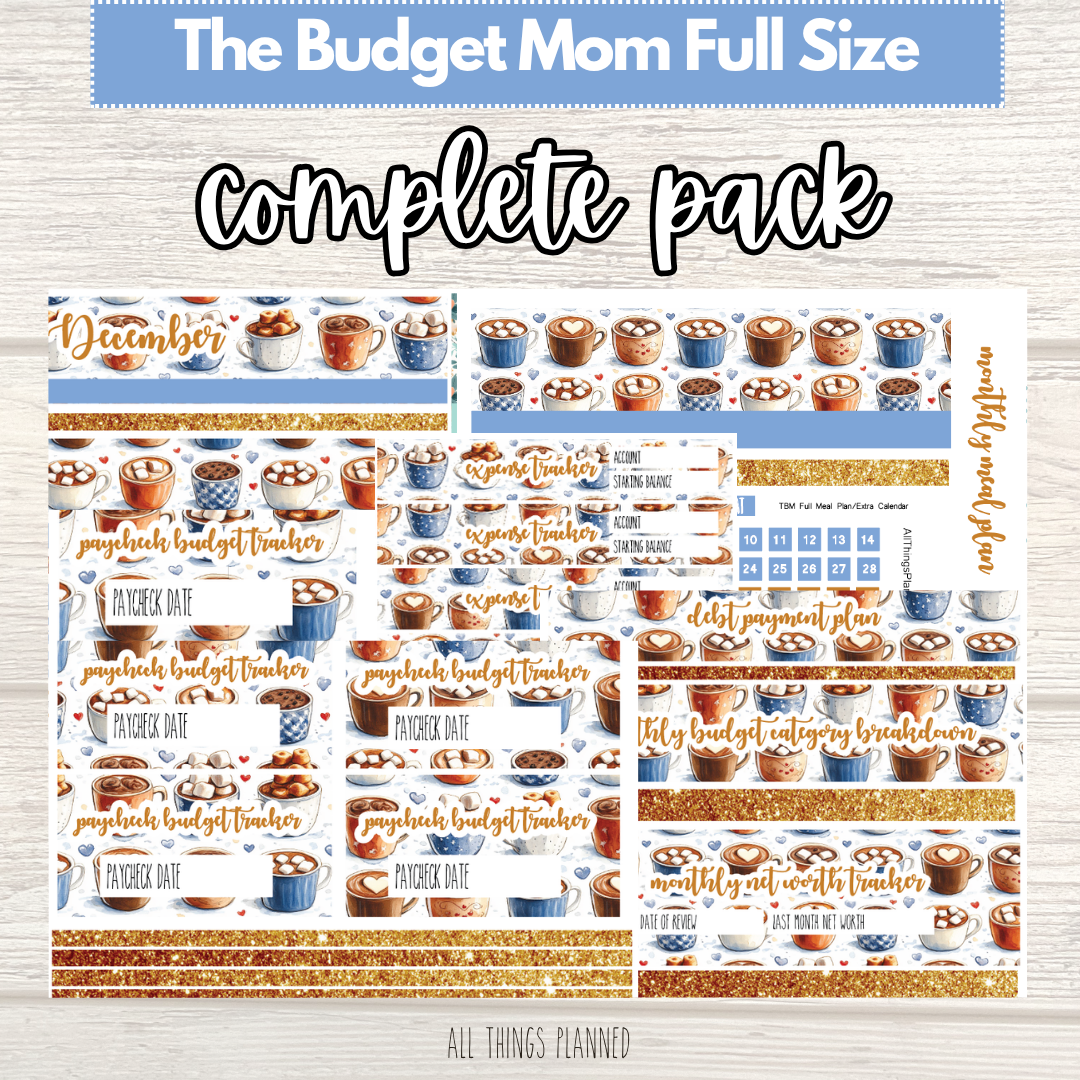 Full Dec. (Cozy Cups) COMPLETE Pack
