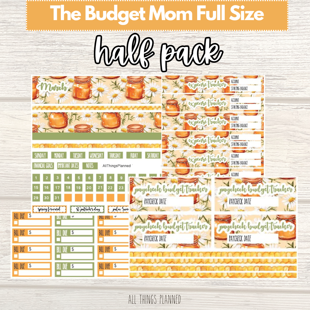 Full Mar. (Honey Jar) HALF Pack