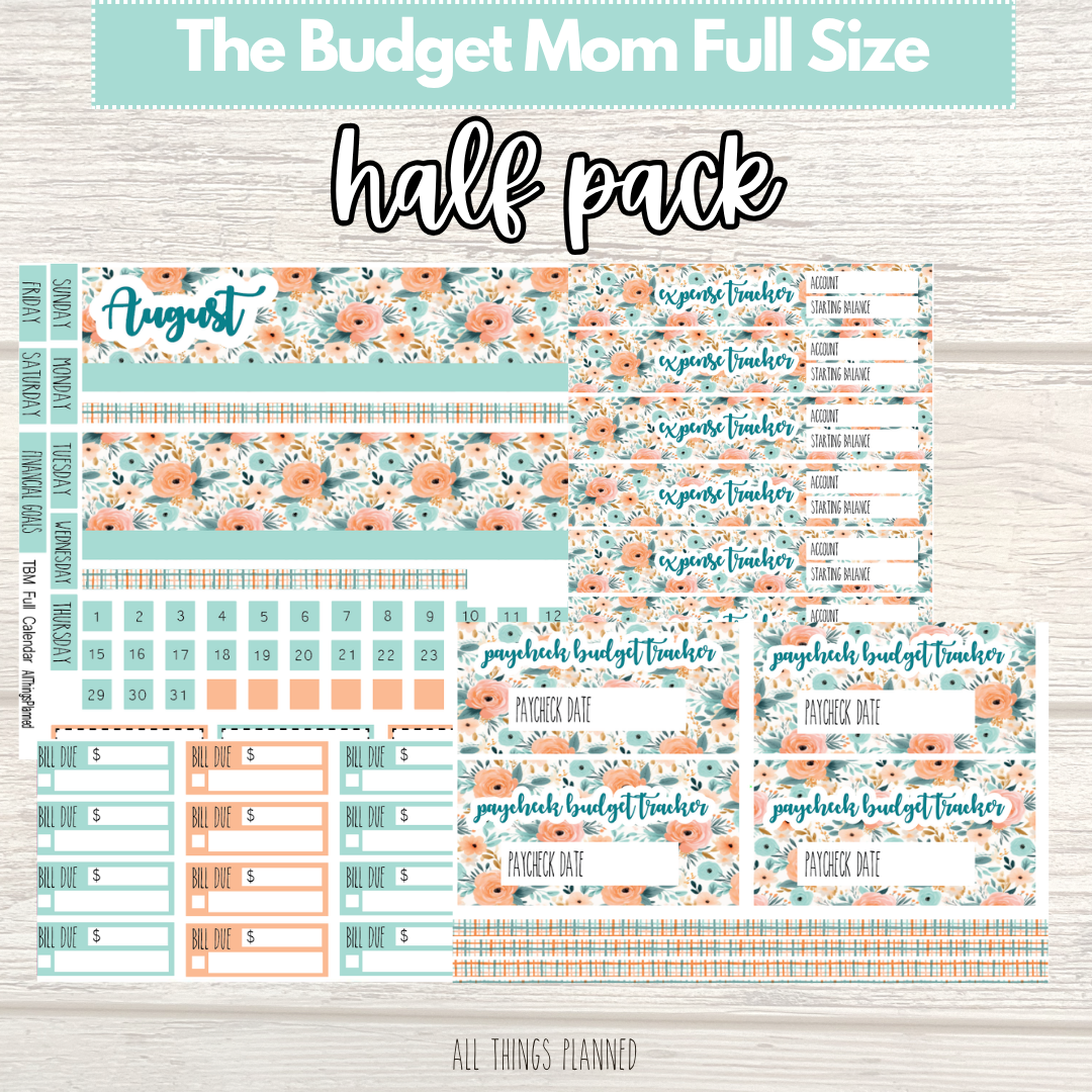Full Aug. (Summer Bloom) HALF Pack