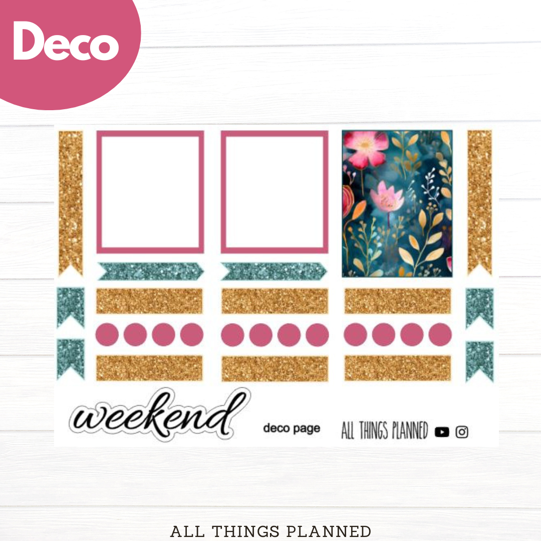 July (Deep Tropics) Deco Page