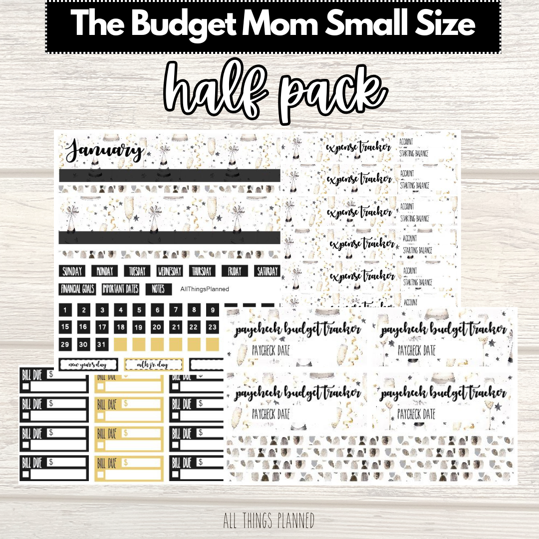 Small Jan. (New Year) HALF Pack