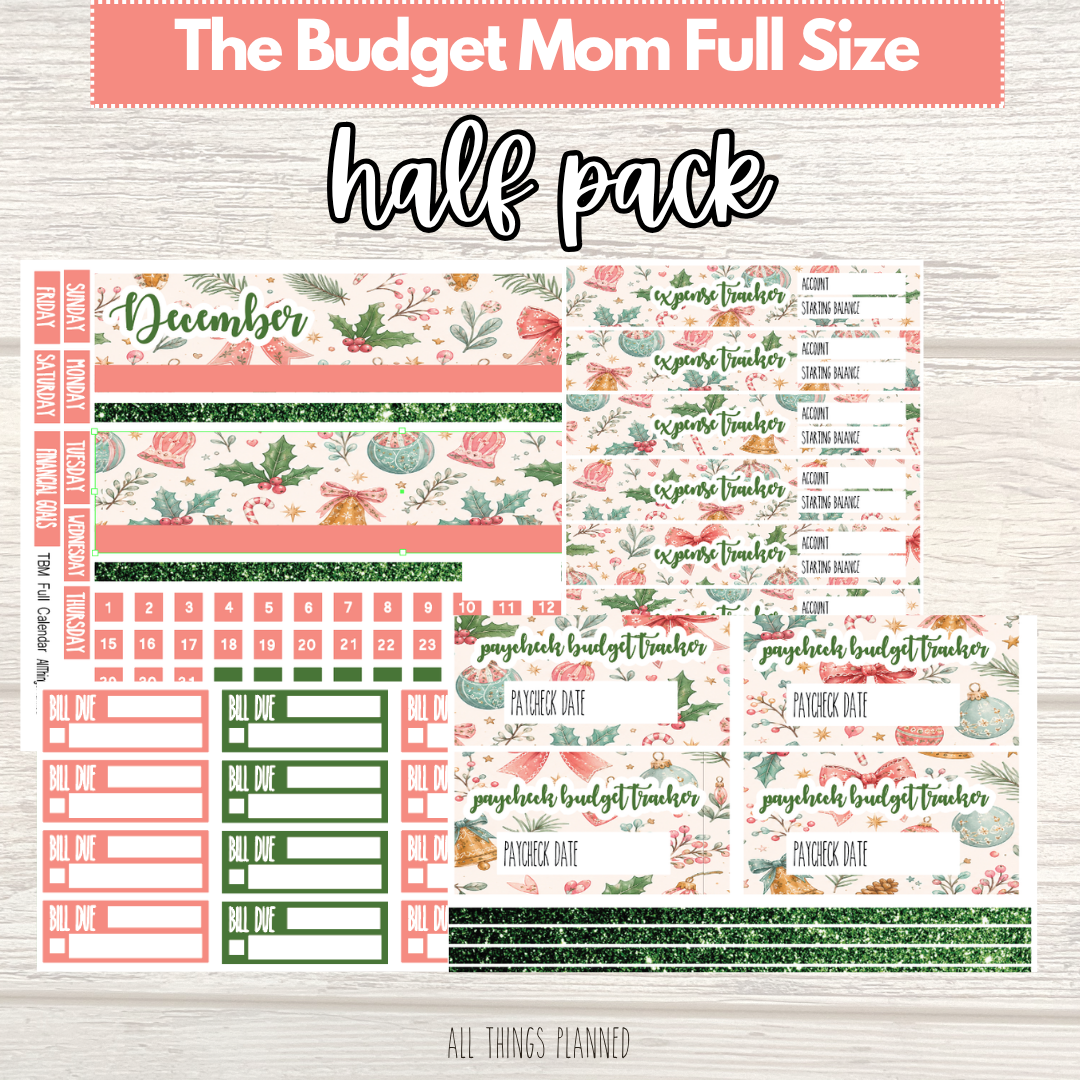 Full Dec. (Christmas) HALF Pack