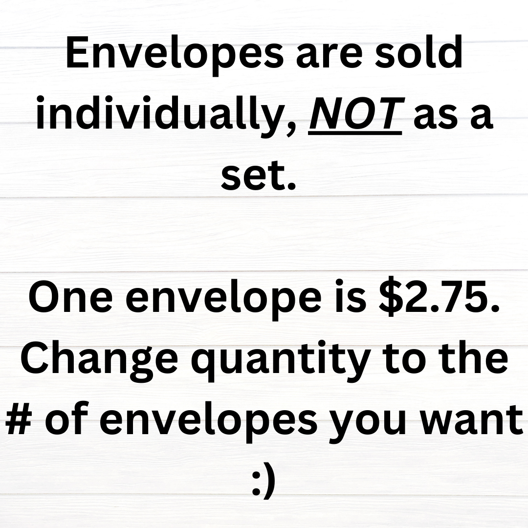 A6 Light Pink Envelopes