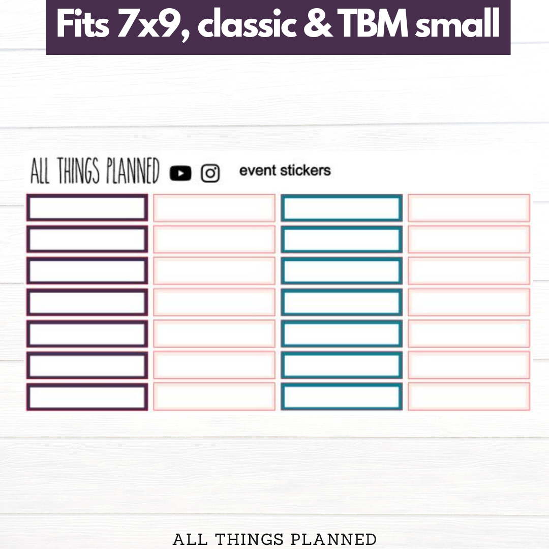 7x9 | Classic | TBM SMALL | Feb. (Winter Flowers) Event Boxes