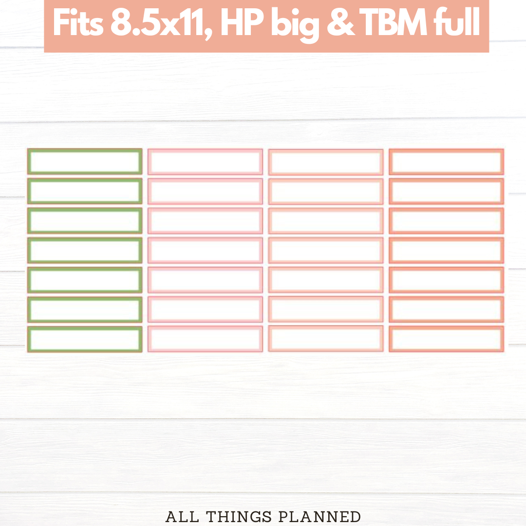 8.5x11 | Big | TBM FULL | May (Peaches) Event Boxes