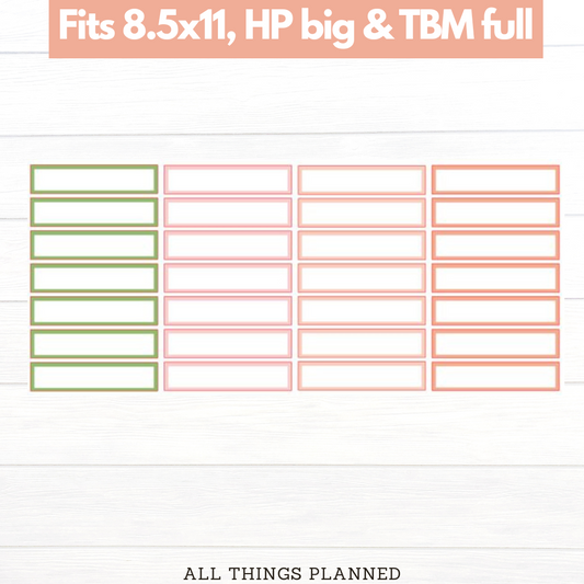 8.5x11 | Big | TBM FULL | May (Peaches) Event Boxes