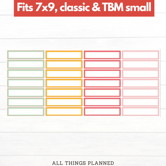 7x9 | Classic | TBM SMALL | Mar. (Ladybugs) Event Boxes