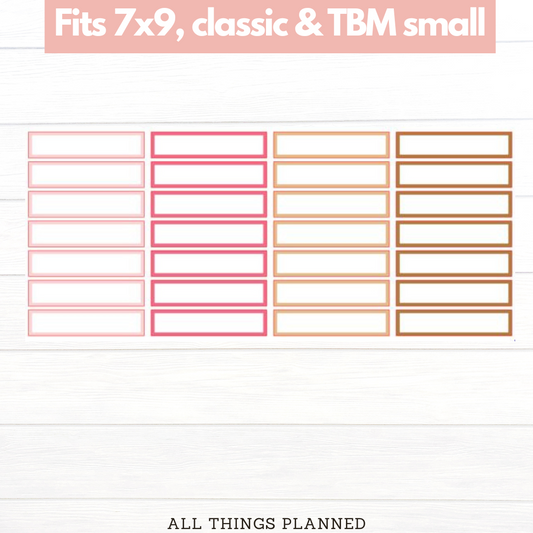 7x9 | Classic | TBM SMALL | Oct (Pink Caffeine) Event Boxes