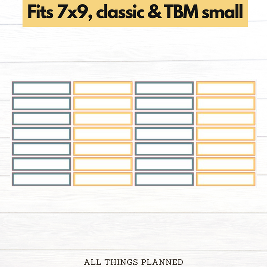 7x9 | Classic | TBM SMALL | Mar. (Bumblebees) Event Boxes