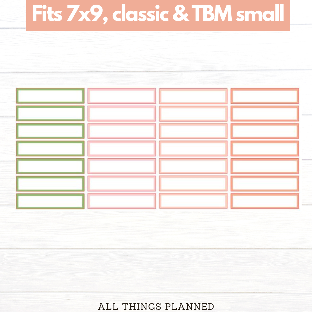 7x9 | Classic | TBM SMALL | May (Peaches) Event Boxes