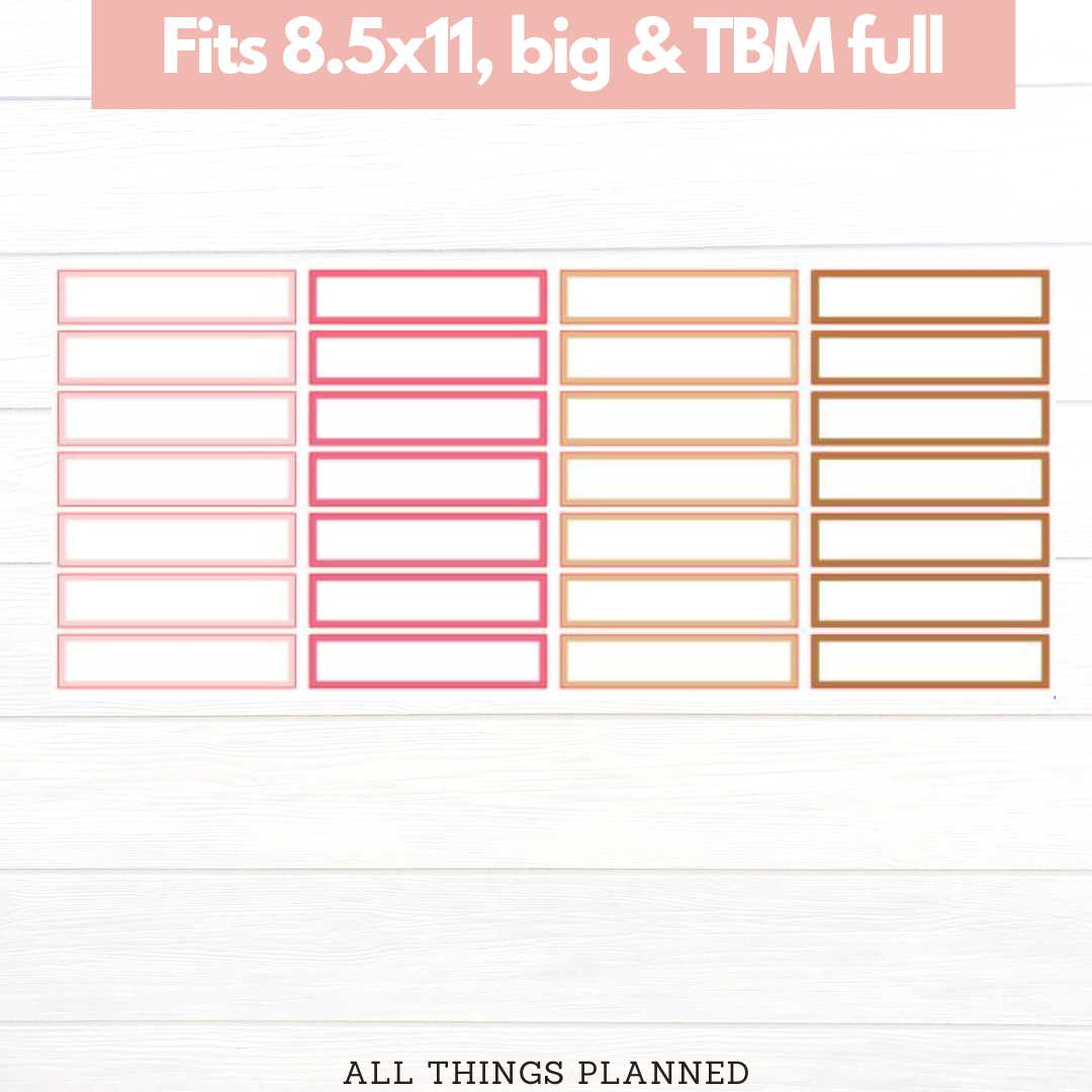 8.5x11 | Big | TBM FULL | Oct (Pink Caffeine) Event Boxes