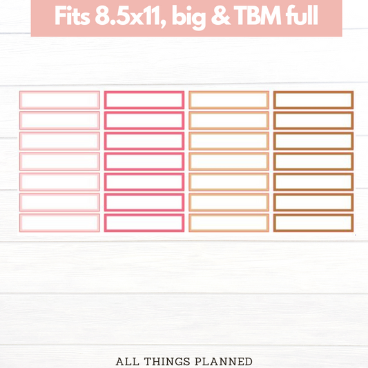 8.5x11 | Big | TBM FULL | Oct (Pink Caffeine) Event Boxes
