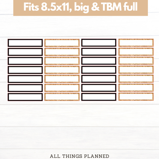8.5x11 | Big | TBM FULL | Sept (Golden Fall) Event Boxes