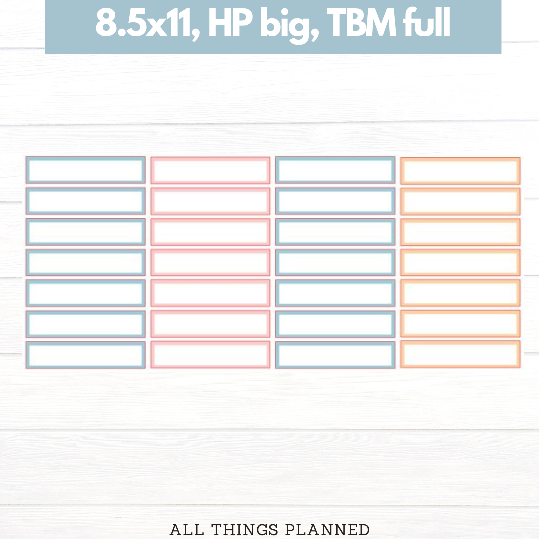 8.5x11 | Big | TBM FULL | Apr. (Easter Florals) Event Boxes