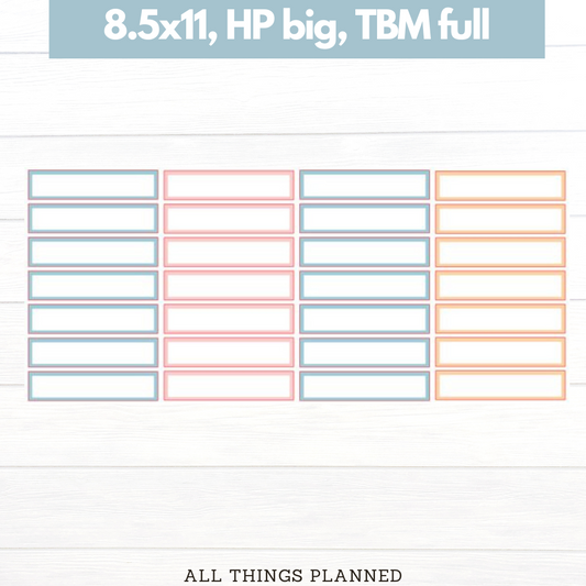 8.5x11 | Big | TBM FULL | Apr. (Easter Florals) Event Boxes