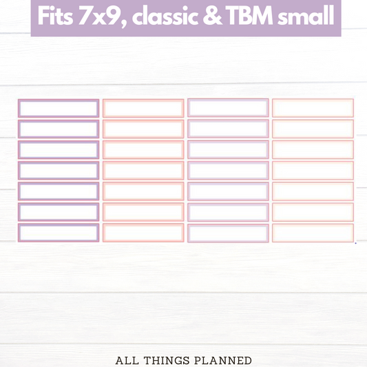 7x9 | Classic | TBM SMALL | Apr. (Spring Florals) Event Boxes