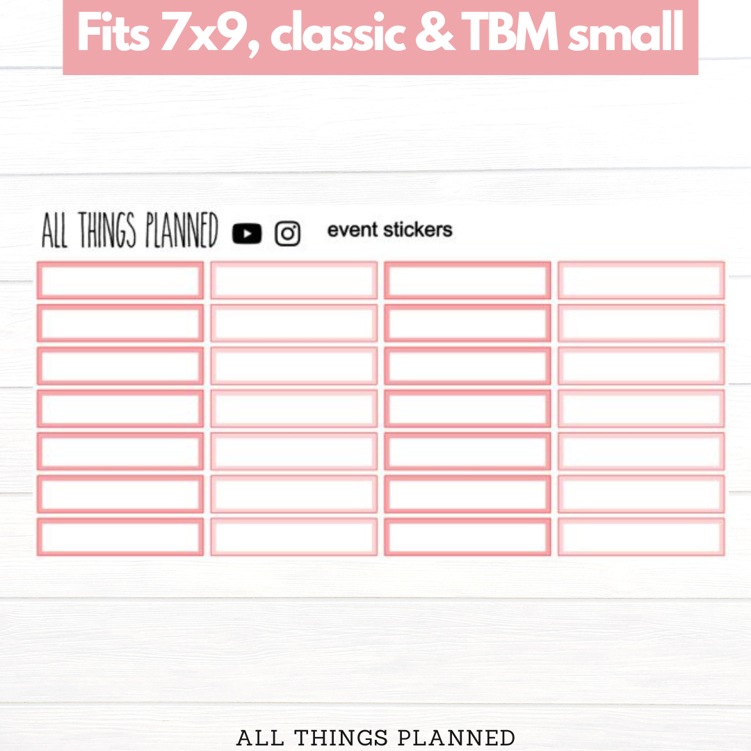 7x9 | Classic | TBM SMALL | Feb. (Valentines) Event Boxes