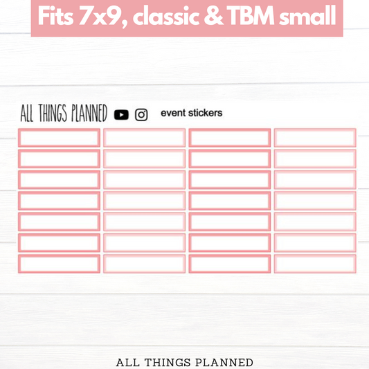 7x9 | Classic | TBM SMALL | Feb. (Valentines) Event Boxes