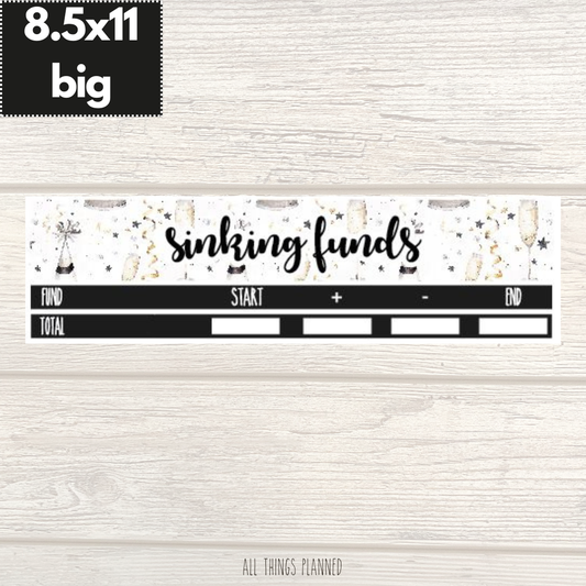 8.5x11 | Big | Jan. (New Year) Sinking Funds Tracker