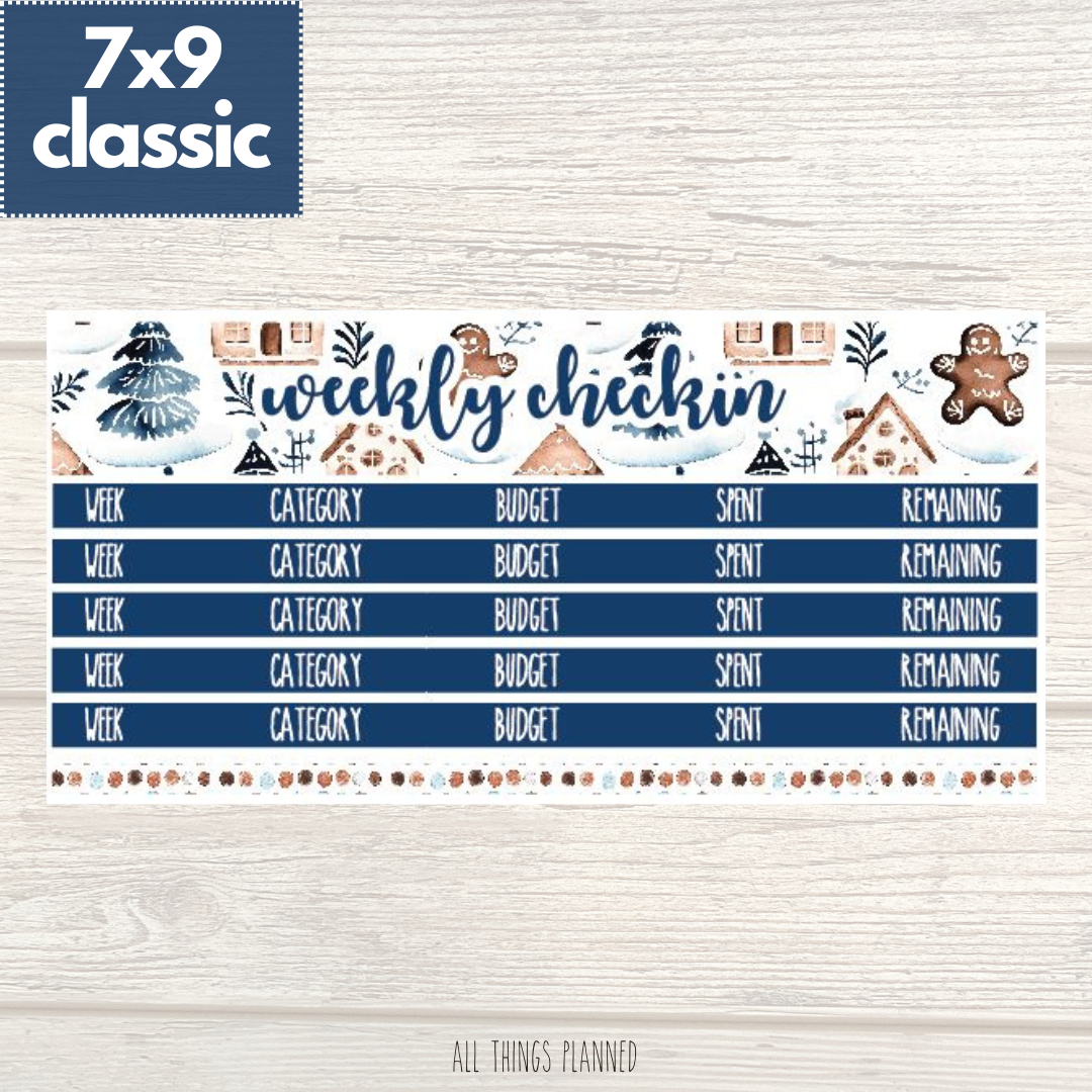 7x9 | Classic | Jan. (Wonderland) Weekly Check-In