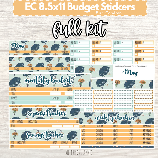 8.5x11 EC May (Golden Rain) FULL Budget Kit BUNDLE