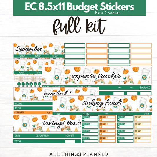 8.5x11  EC Sept (Starbies) Budget Kit BUNDLE