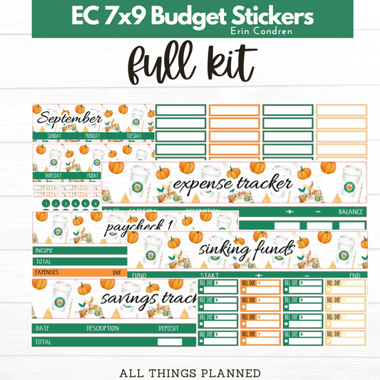 7x9 Sept (Starbies) Budget Kit BUNDLE