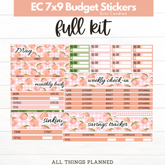 7x9 May (Peaches) Budget Kit BUNDLE