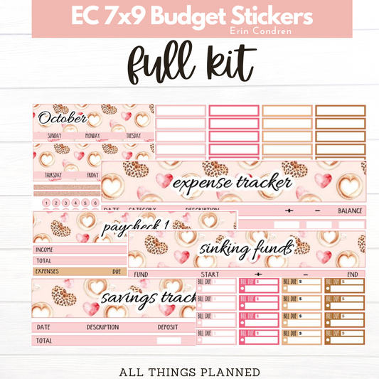 7x9 Oct (Pink Caffeine) Budget Kit BUNDLE