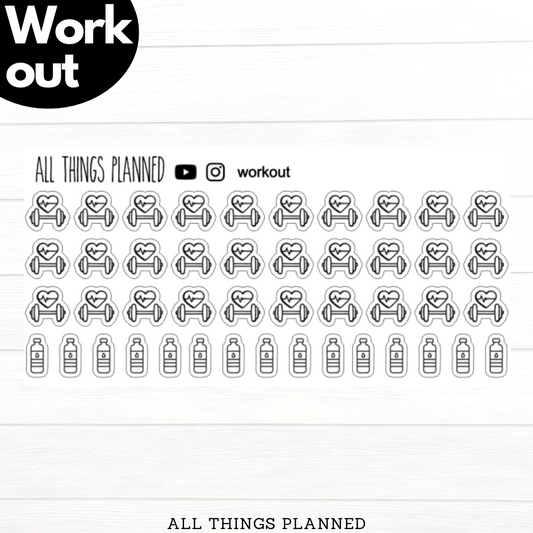 Workout Stickers