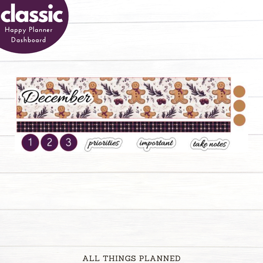 Classic Dec (Gingerbread) Dashboard