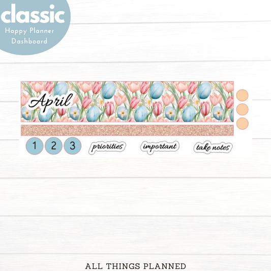 Classic Apr. (Easter Florals) Dashboard