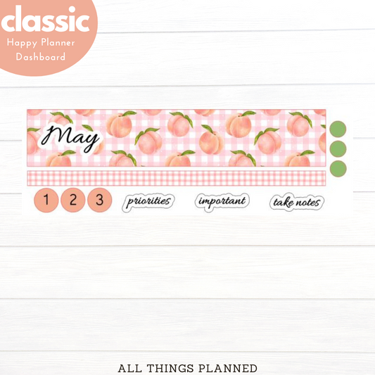 Classic May (Peaches) Dashboard