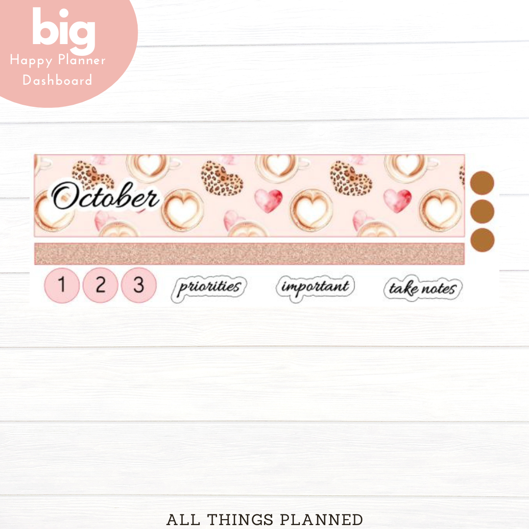 Big HP Oct (Pink Caffeine) Dashboard