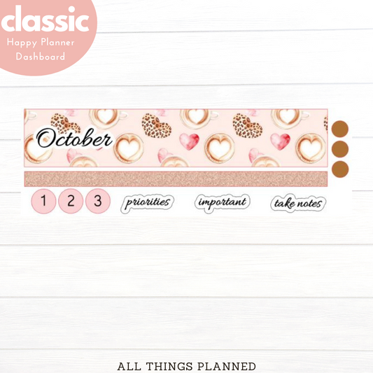 Classic Oct (Pink Caffeine) Dashboard